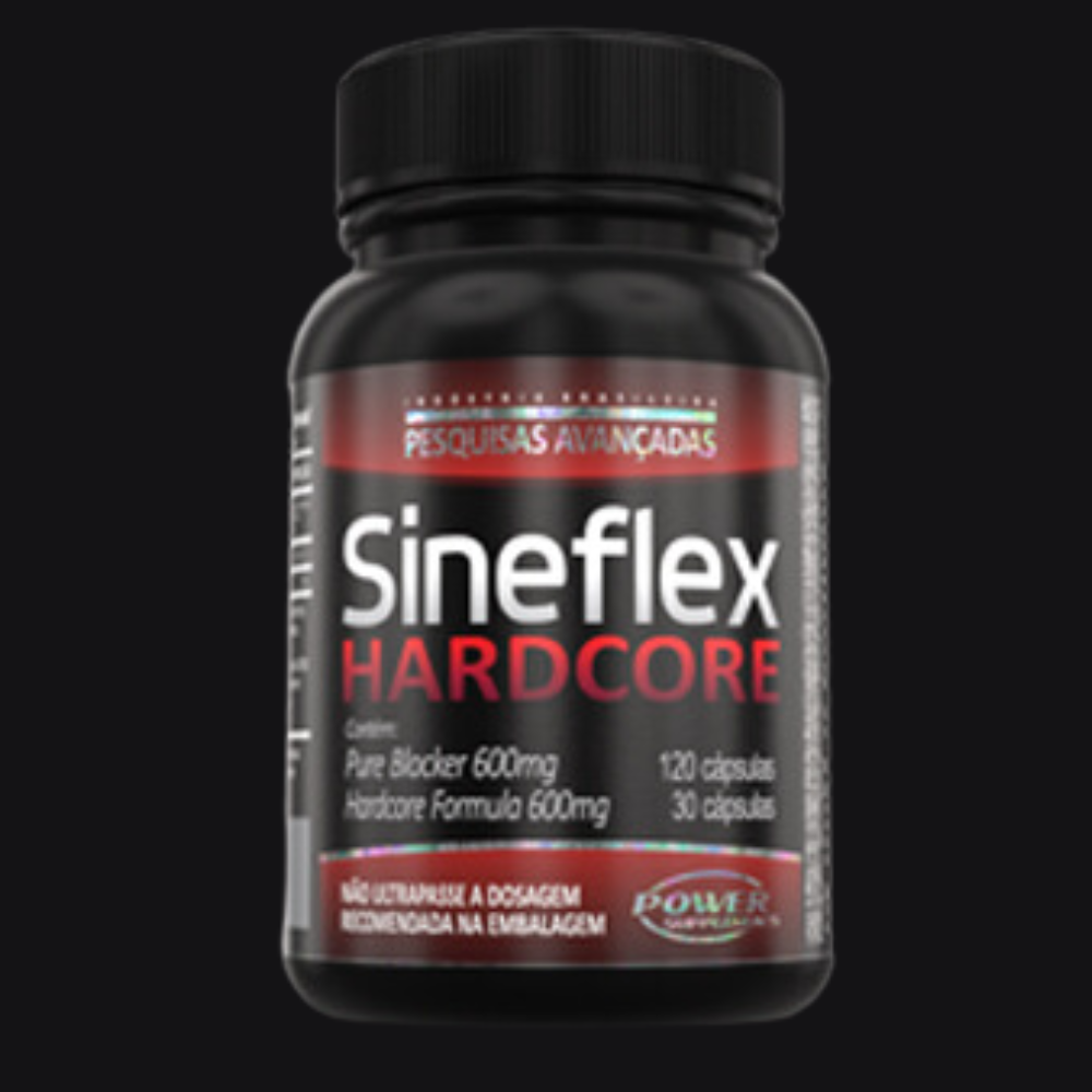 Sineflex HARDCORE 150 Caps Power Supplements Squeletto Suplementoss