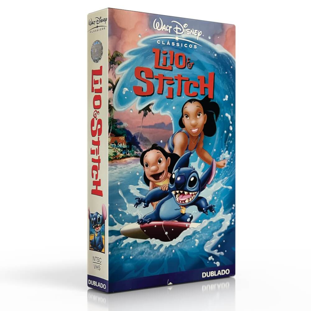 Lilo Stitch Fita Vhs Studiovhs Tvfita Vhs Para Digital