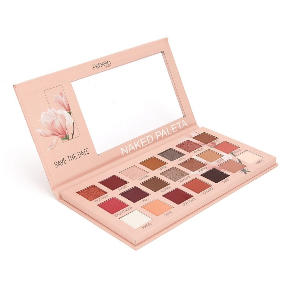 Paleta De Sombras Naked Febella Talinda Make Up