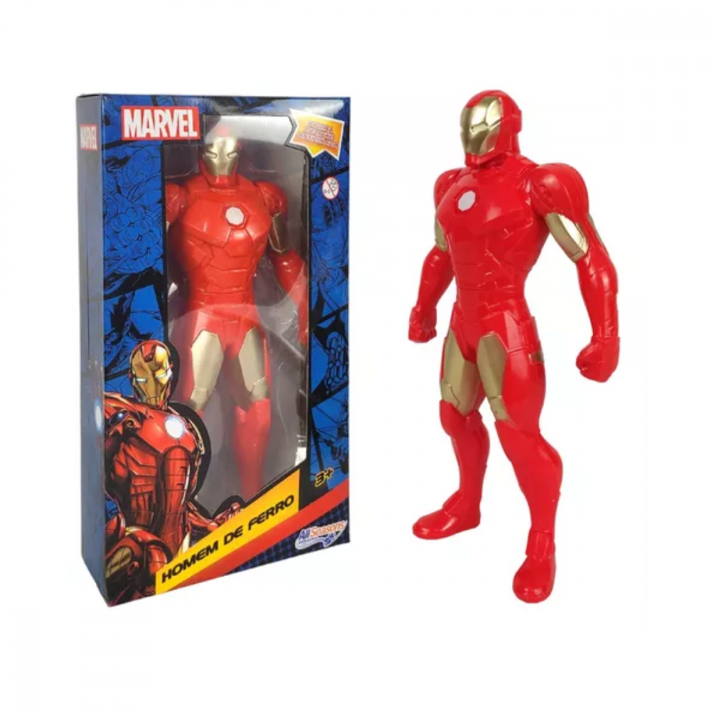 Boneco Marvel Homem De Ferro AllSeasons Toka Bazar