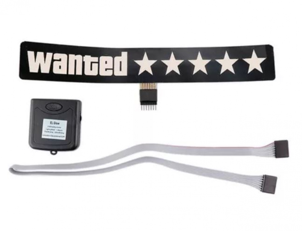 LED WANTED GTA - 5 Estrelas - 157 PARTS