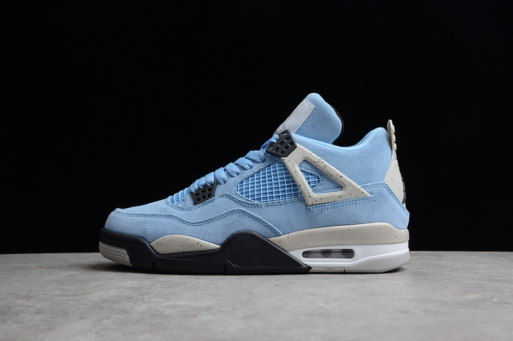 AIR JORDAN 4 RETRO UNIVERSITY BLUE - 3 REIS