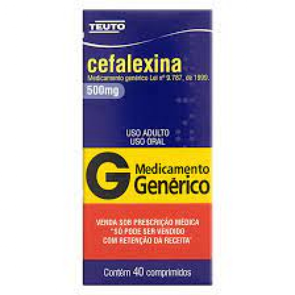 Cefalexina 500mg 20comprimidos - 4you-delivery