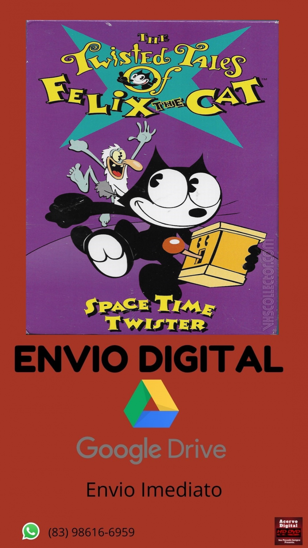 As Novas Aventuras do Gato Félix (1995) 25Eps Acervo Digital Dvds As Novas Aventuras do Gato Félix (1995) 25Eps Acervo Digital Dvds