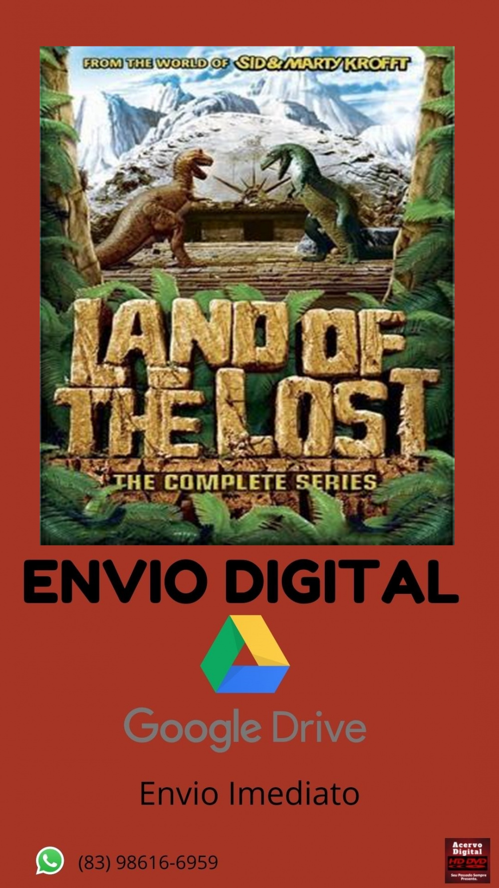 O Elo Perdido 1974 Completo 43 Eps Acervo Digital Dvds