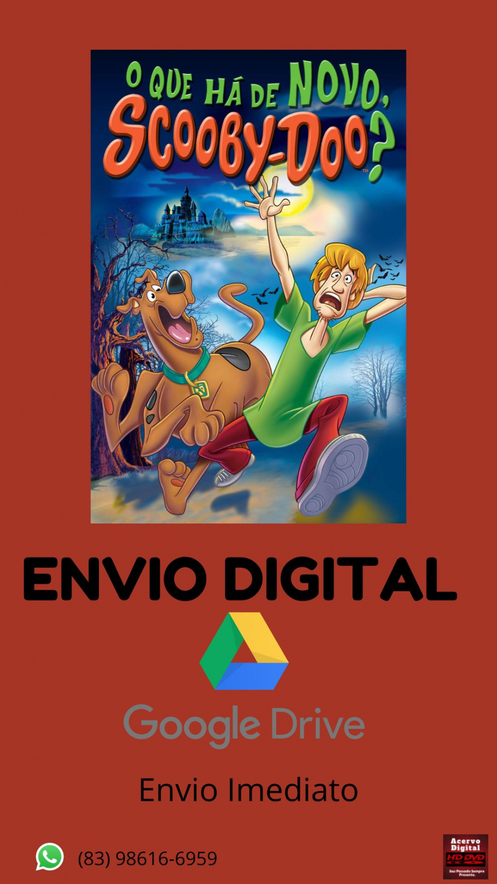 O Que H De Novo Scooby Doo Completo Eps Acervo Digital Dvds