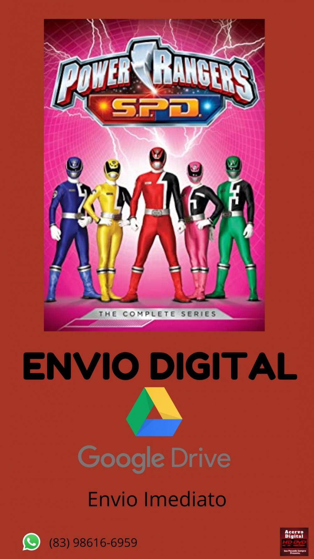 Power Rangers - S.P.D (2005) Completo Dublado - Acervo Digital Dvds
