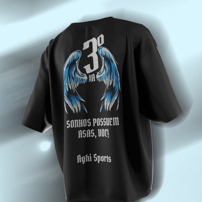 Camisa Terceirão Wings Preta