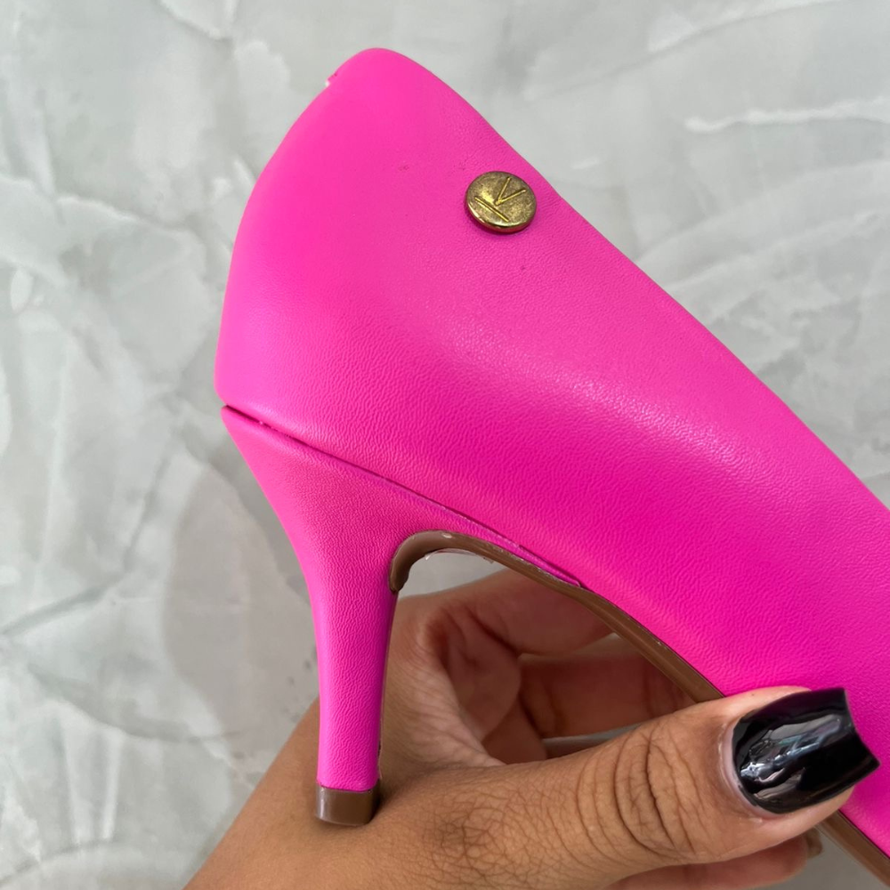 Scarpin rosa fashion neon vizzano