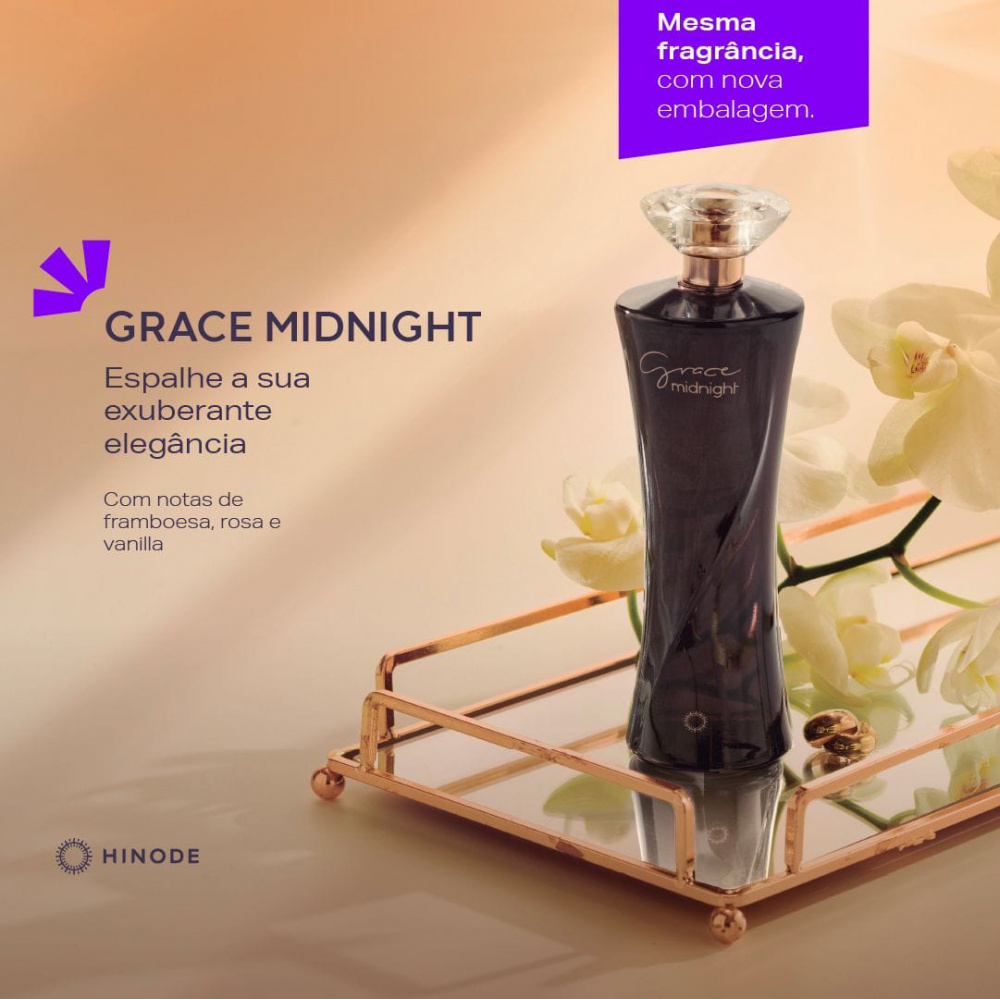 GRACE MIDNIGHT HINODE EAU DE TOILLETE 100ml A Eu Vi Vantagem