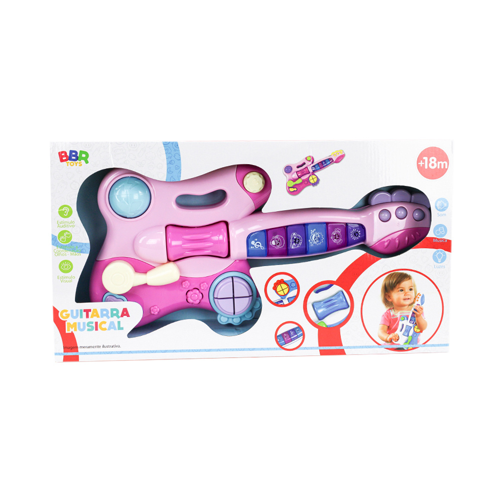 Brinquedo para Bebê 1 ano Didático Infantil Musical com Luzes e Som  Laranja- bbr em Promoção na Americanas