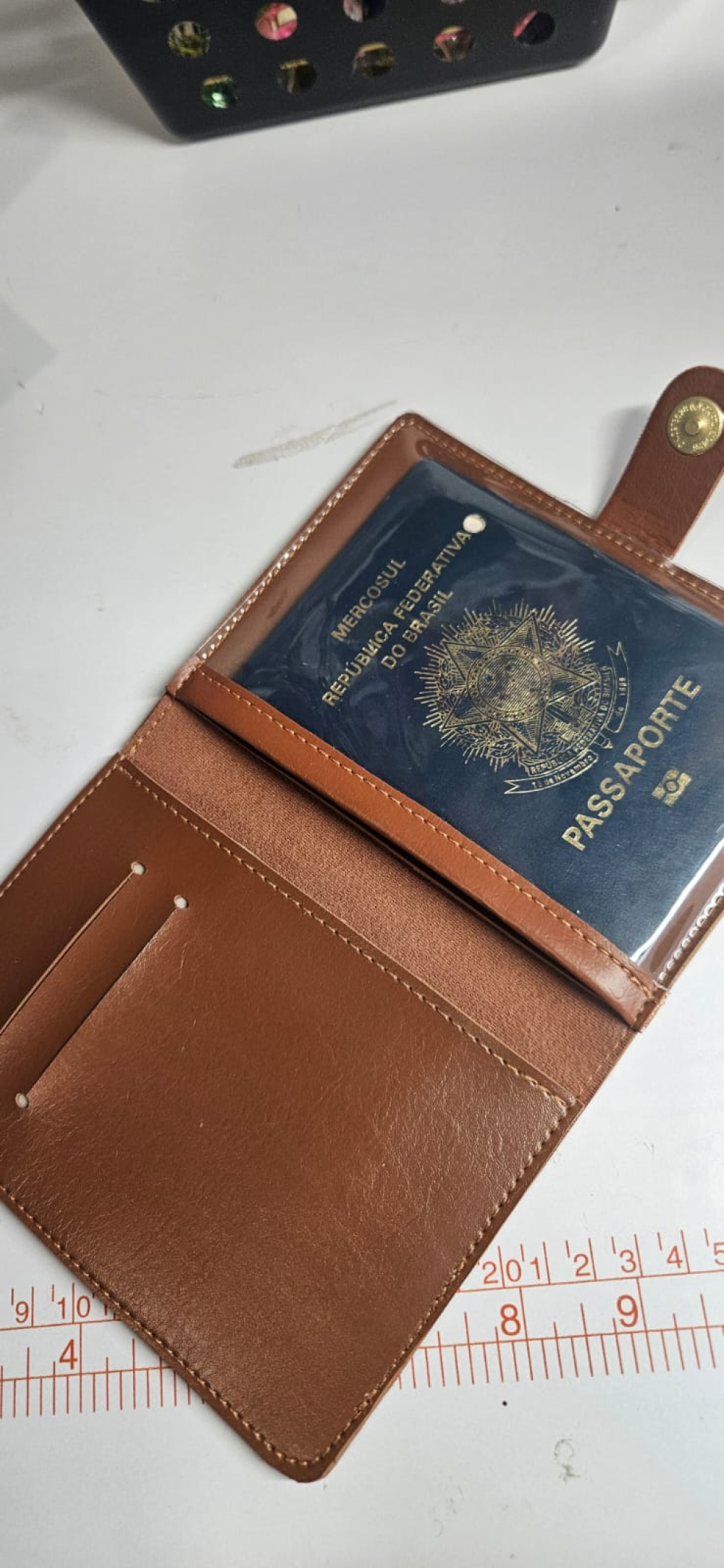 Porta Passaporte Individual 3