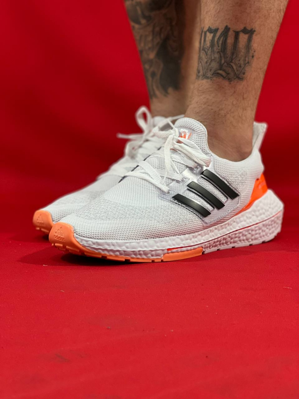 Adidas Ultraboost S Branco Laranja Alpha Connect