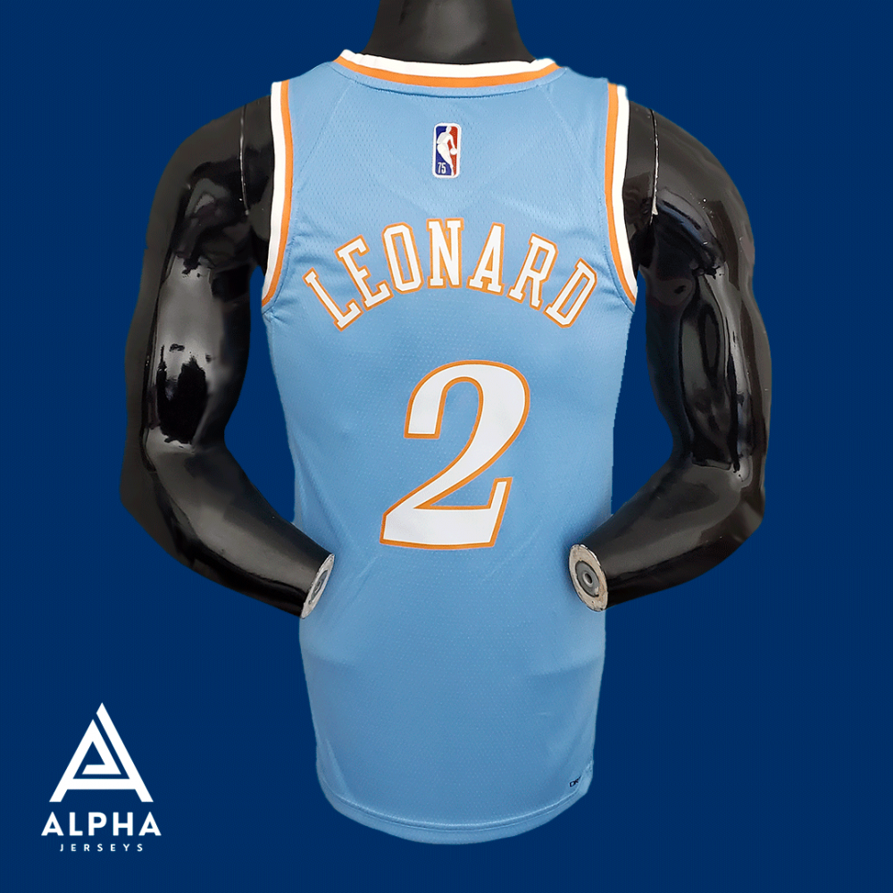 Kawhi Leonard Los Angeles Clippers #2 NBA 75th City Edition Light