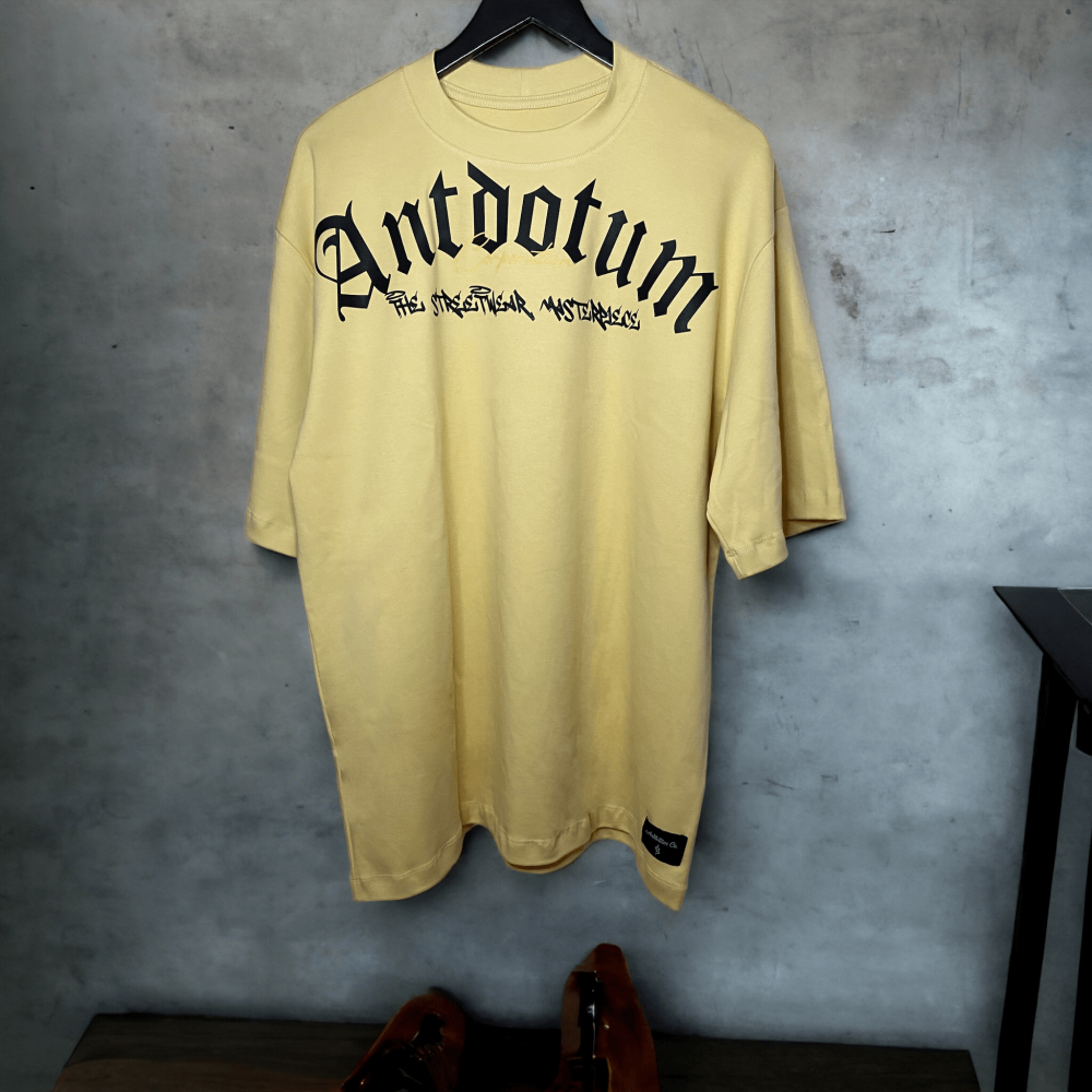 Camiseta Oversized Street Masterpiece Naked Antdotum Corporation