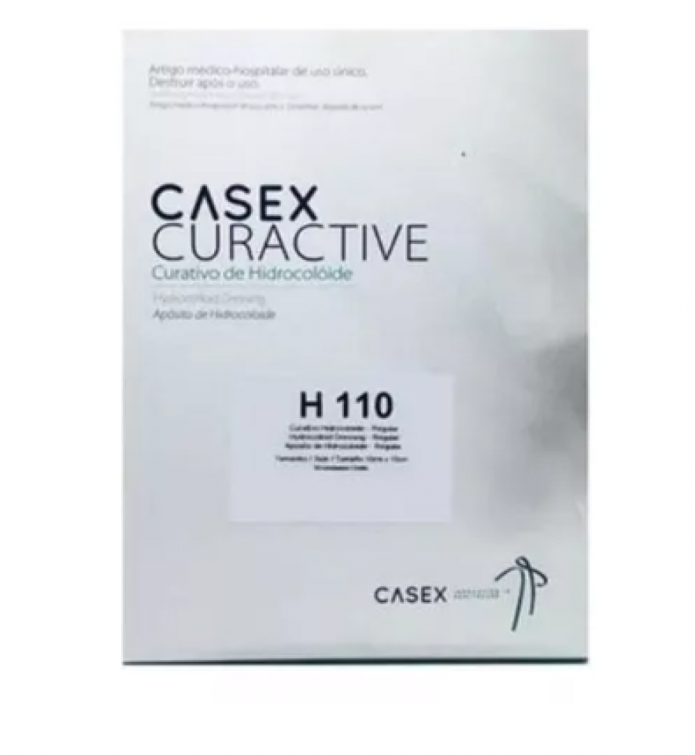 CASEX Curativo hidrocoloide- Extra fino 10cm x 10cm unidade - Apoio ...