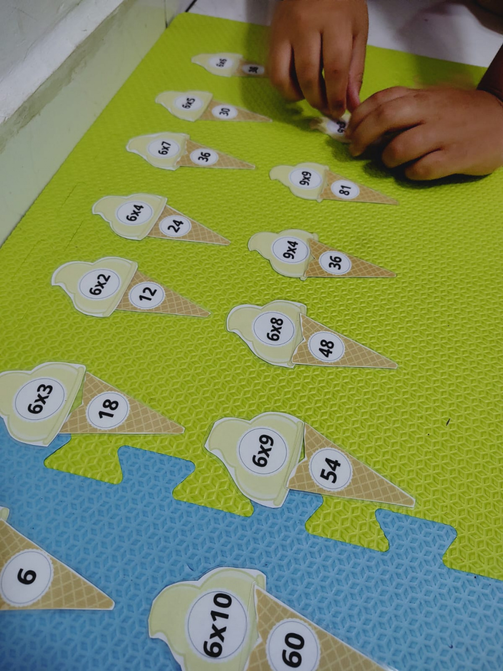 Jogo - Tabuada do Sorvete - Aprender Brincando - Os melhores jogos para  educação infantil