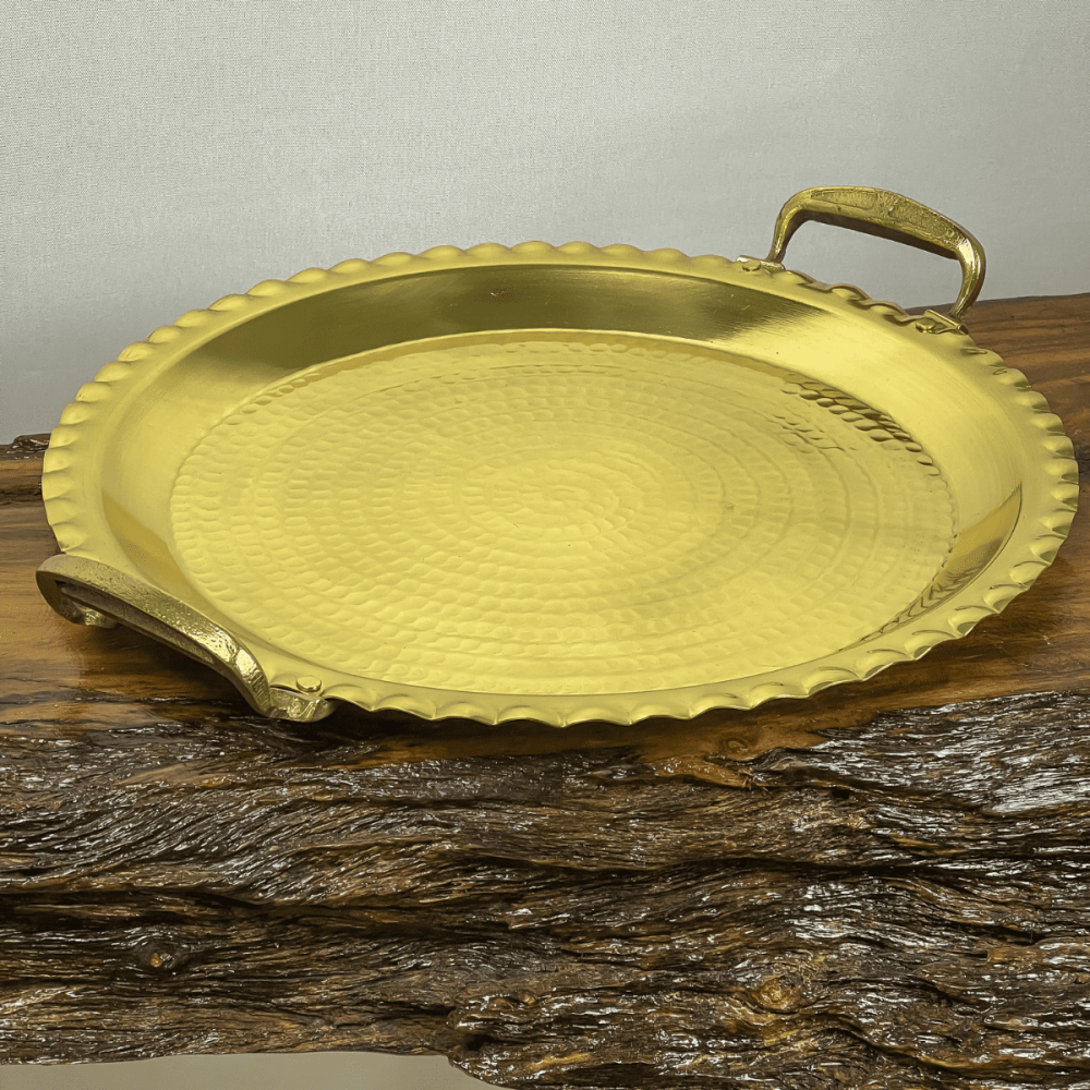 Bandeja Dourada G - Arte Cobre
