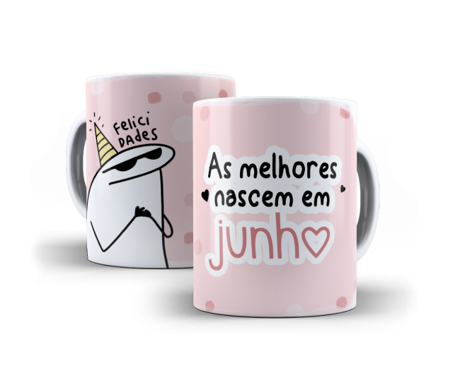 Caneca As melhores nascem em Junho