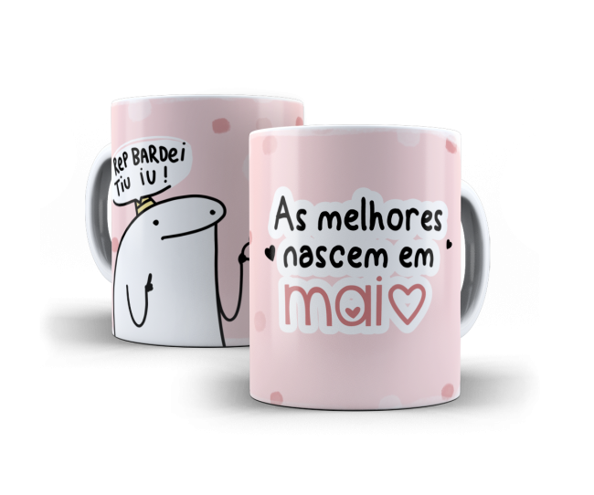 Caneca As melhores nascem em Maio