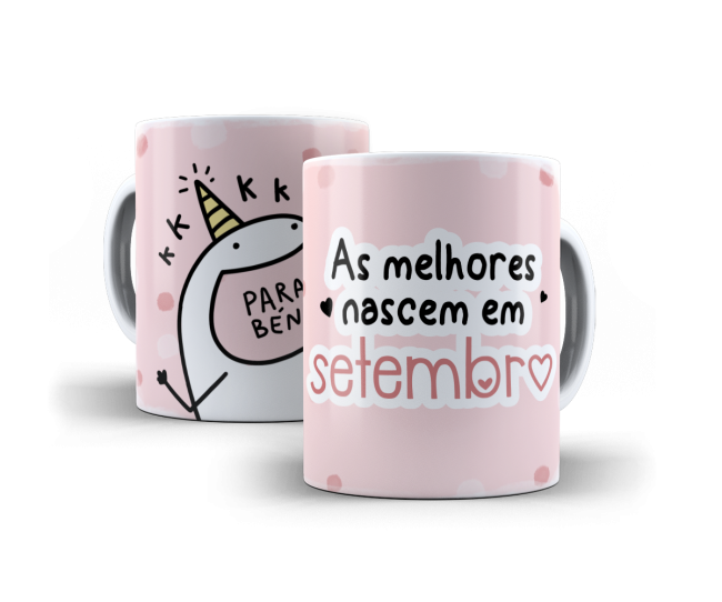 Caneca As melhores nascem em Setembro