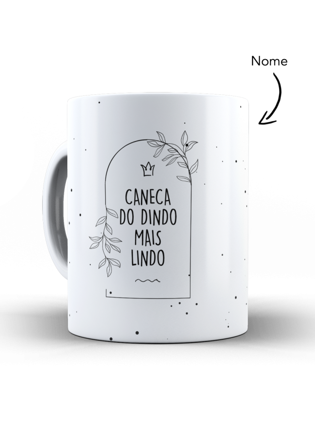 Caneca do Dindo Mais Lindo