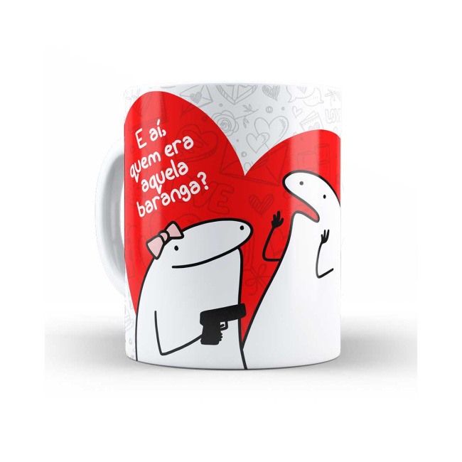 Caneca Flork ciumenta para de ser tão ciumenta!