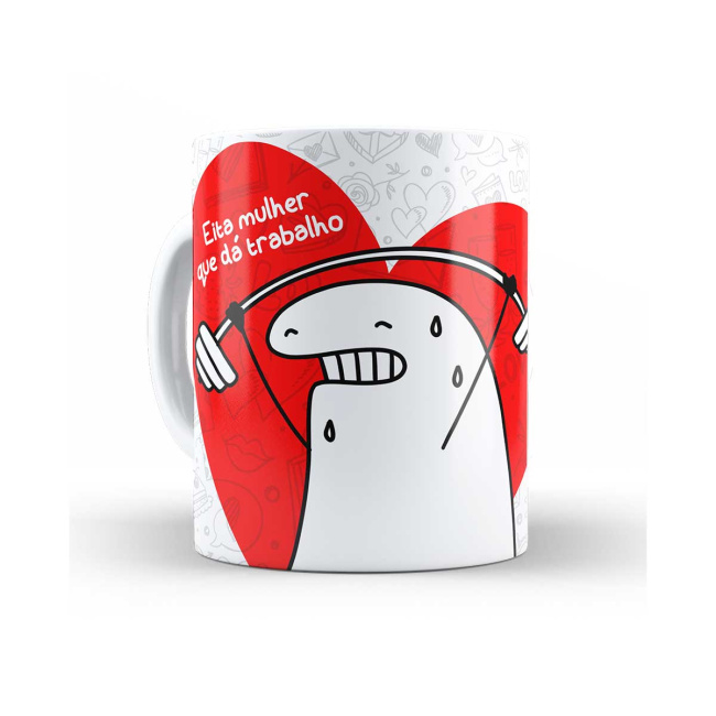 Caneca Flork essa barra que é gostar de você