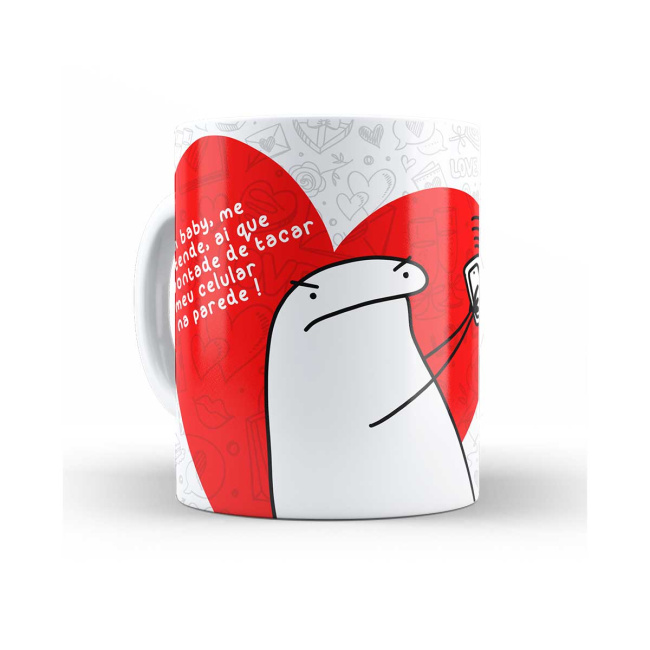 Caneca Flork essa caneca é pra lembrar de atender esse celular caralhooooo