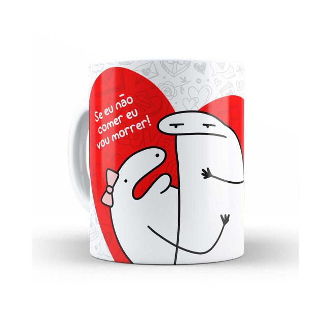 Caneca Flork para a namorada mais dramática que existe