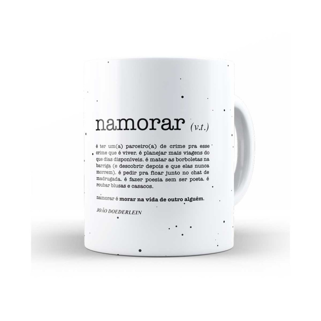 Caneca namorar significado