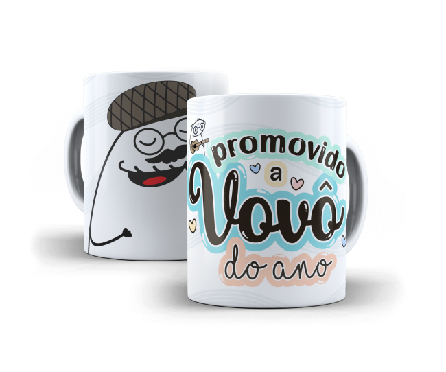 Caneca Promovido a Vovô do Ano