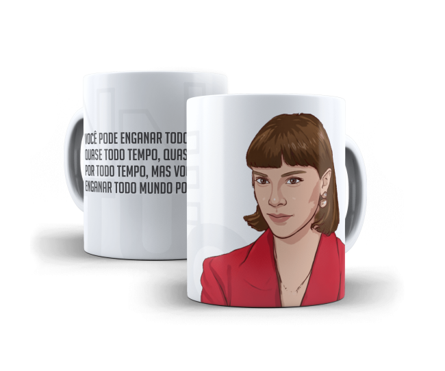 Caneca Vale Tudo Frase Icônica de Solange Duprat