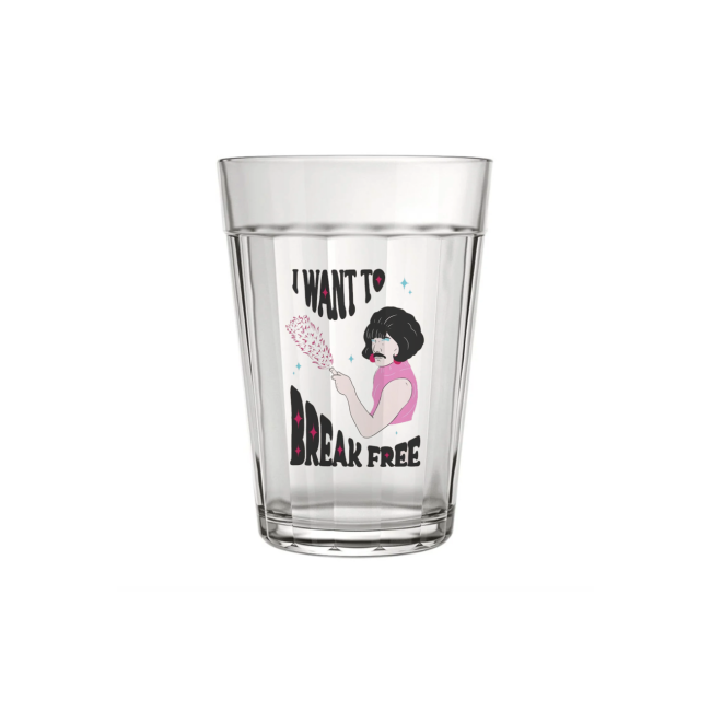Copo Americano "Freddie Mercury - I Want to Break Free" 190ml