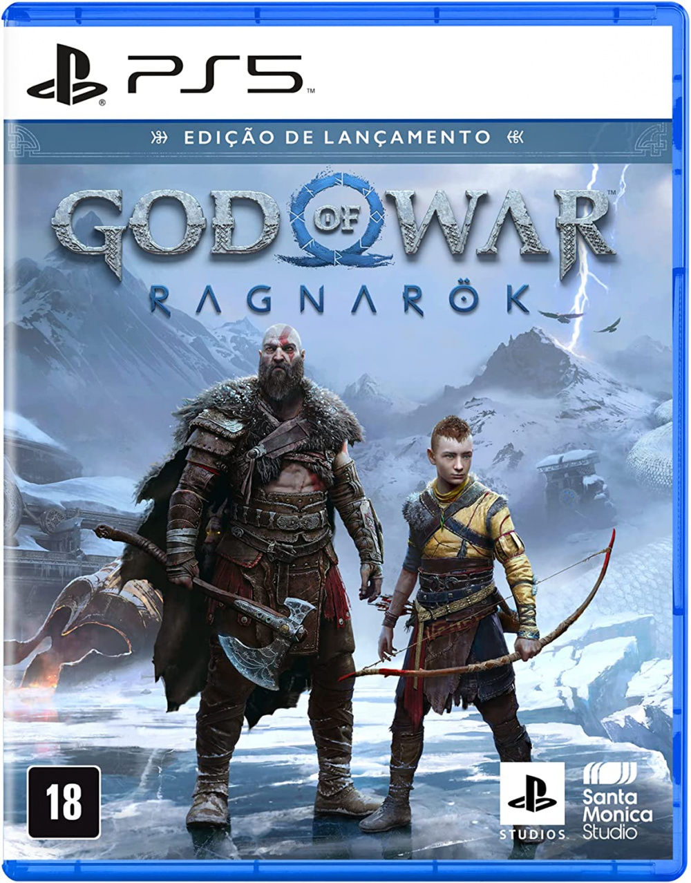 God of War Ragnarök - Edição de Lançamento - PlayStation 5 - Arte Gameplay