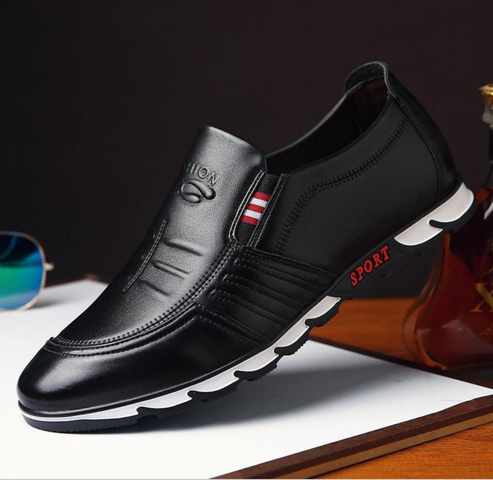 Sapato Mocassim em Couro Fashion Men - Harmonia Gold