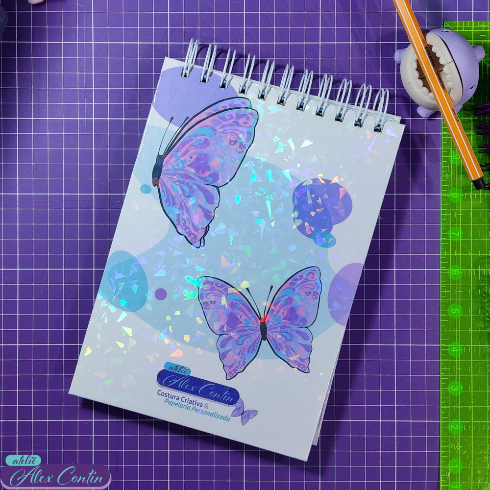 Caderno de Artes A5 Capa Dura - Personalizado e Artesanal 50fls ...
