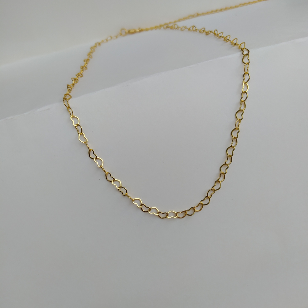 Choker Corações Vazados