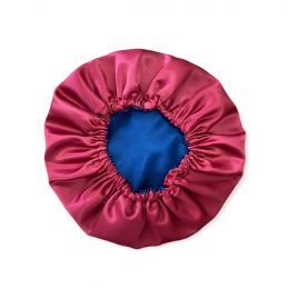 Touca de Cetim Antifrizz Dupla Face – Pink e Azul