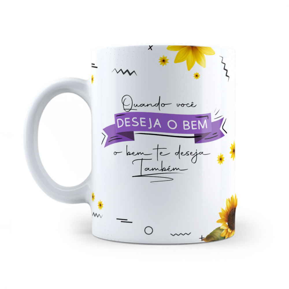 Caneca Personalizada - Fazer o Bem - Bablu Personalizados