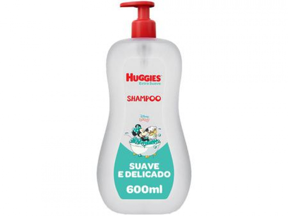 Shampoo Huggies Extra Suave 600ml Baby Show