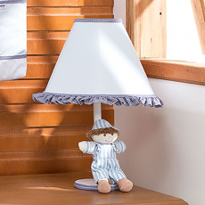 Abajur para Quarto de Bebê Classic Holiday Azul
