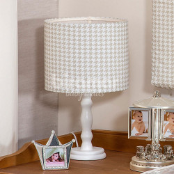 Abajur para Quarto de Bebê Clássico Windsor Bege