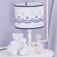 Abajur para Quarto de Bebê Vintage Elliott Marinho