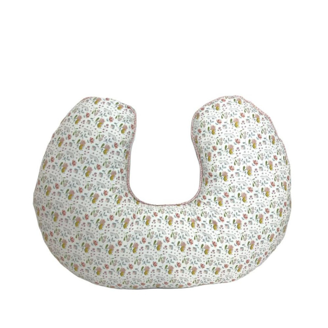 Almofada de Amamentação para Bebê Estampa Flora