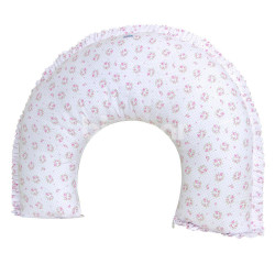 Almofada de Amamentação para Bebê Tiffany Floral Rosa