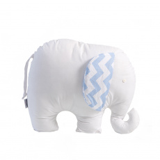 Almofada Elefante Soho Chevron Azul