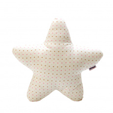 Almofada Estrela Amor Rosa