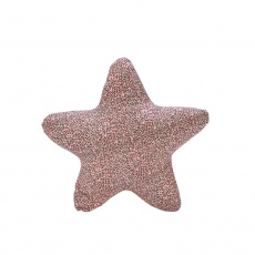 Almofada Estrela Baby Oncinha Rosa