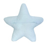 Almofada Estrela Bordada com Carinha Azul
